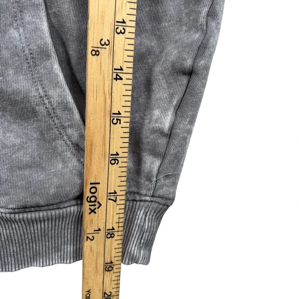 VTG Corvette Hoodie GM Graphic Gray acid Wash Pullover‎ Streetwear grunge Y2K